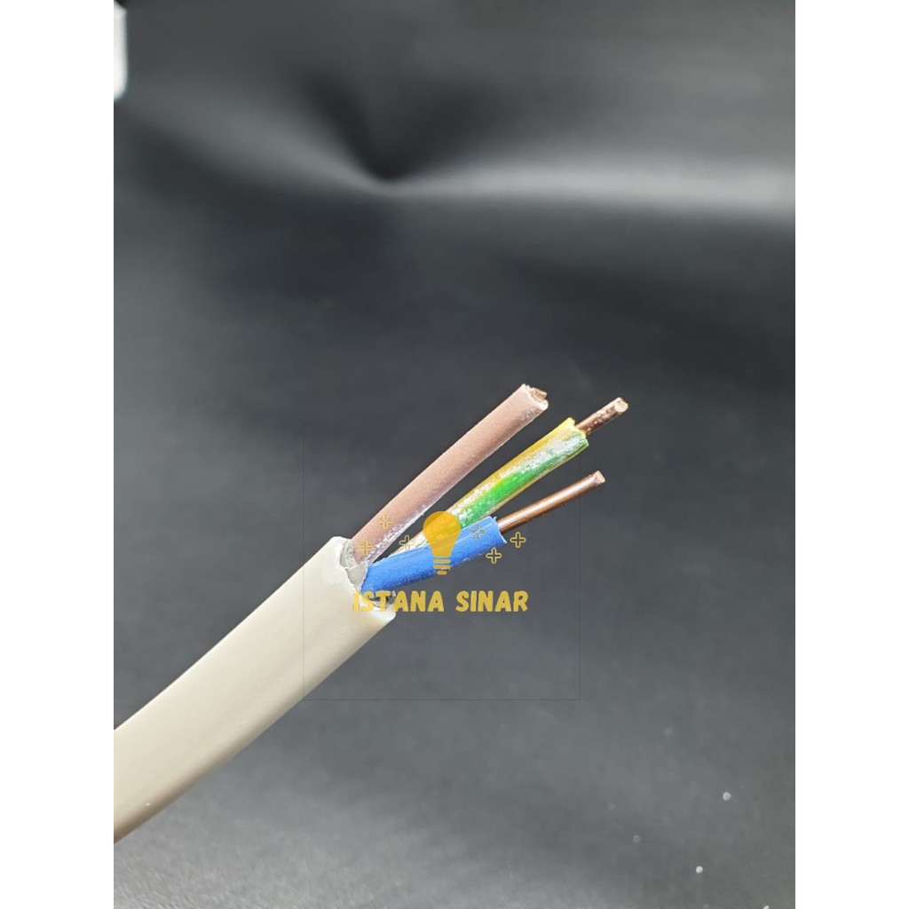 Kabel listrik Eterna NYM 3 x 1.5 / Kabel tembaga / Kabel kawat