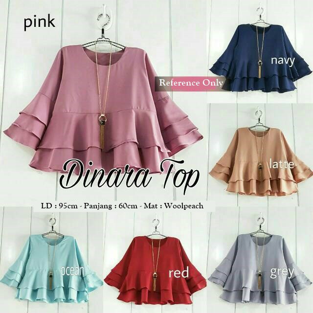 Blouse Wanita Atasan Wanita Baju Muslim Supplier Baju Grosir Baju Murah