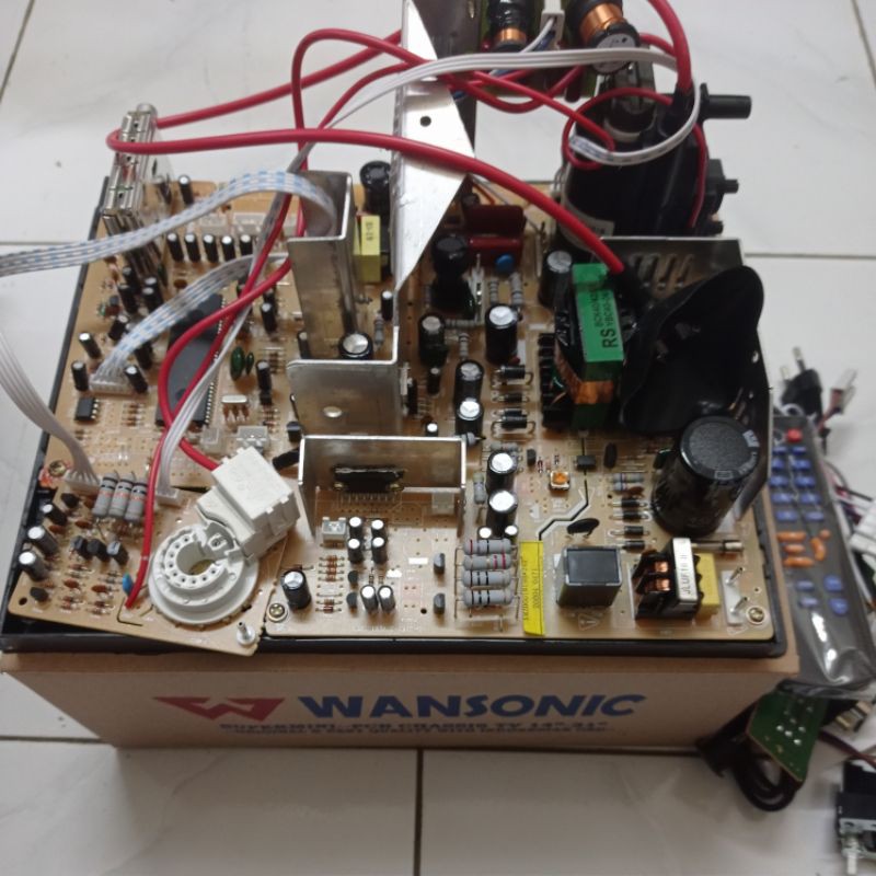 MESIN TV TABUNG 21 SLIM WANSONIC ORI