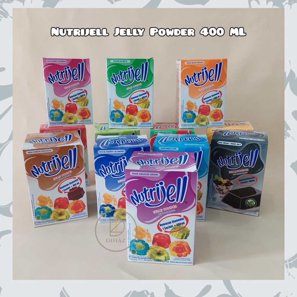 

Nutrijell Jelly Powder Kemasan Ekonomis