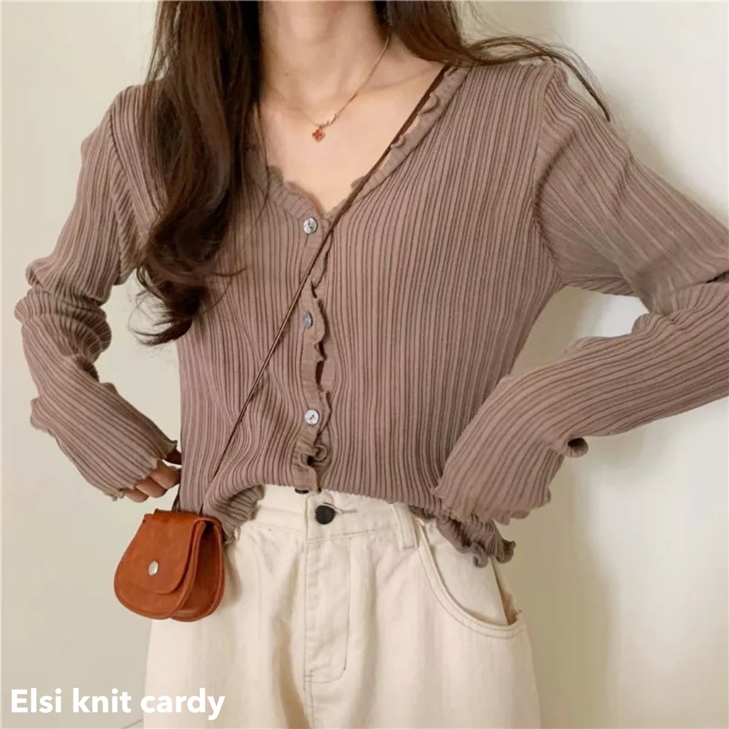 Elsi knit cardy -Thejanclothes