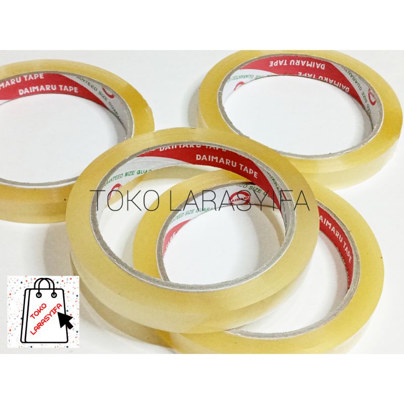

Solatip/Solasi Bening Daimaru Tape 1/2 inchi