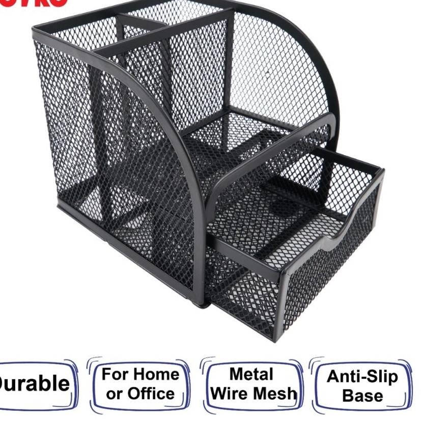 

Stock Terbatas Desk Set JOYKO DS18/Tempat Alat Tulis Jaring/Pen Stand/Pen Holder DS18