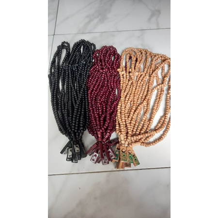 tasbih kayu walikukun 99 butir