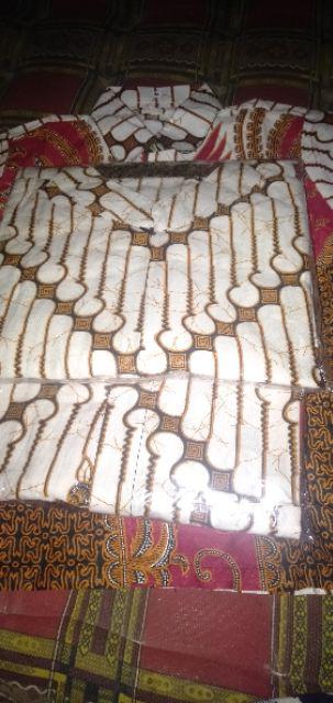 Batik Couple Keluarga Sania Ruffle Ori Ndoro Jowi Dnt Seno Merah Putih