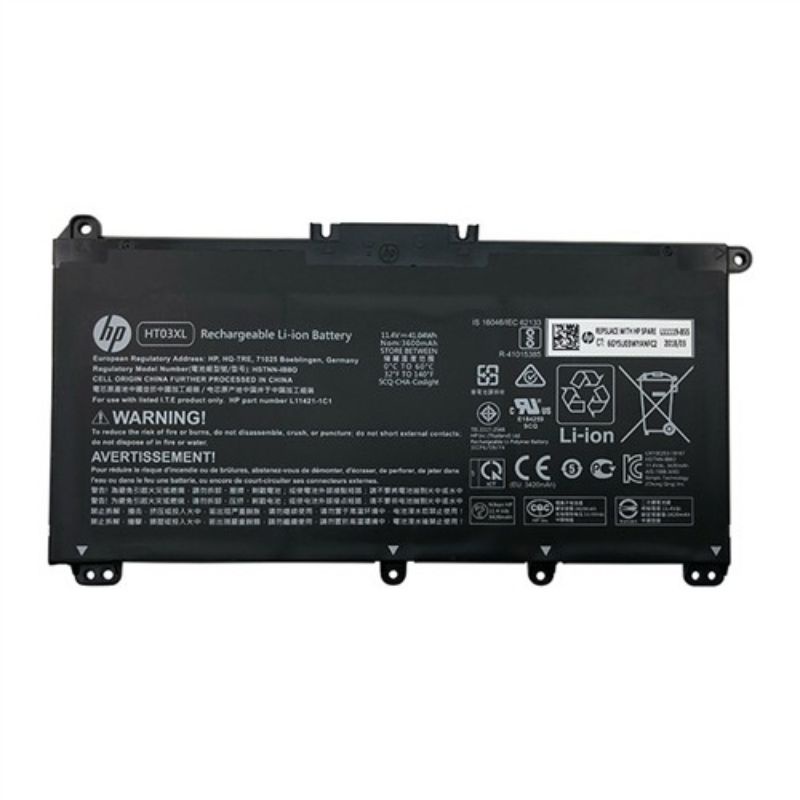 BATERAI HP 14-CE 14-CF 14-CK 14-CM 14-CR 14-CS 14-BF 14-BK 14-BP 14-S 15-CK 15-CD 15-CC HT03XL