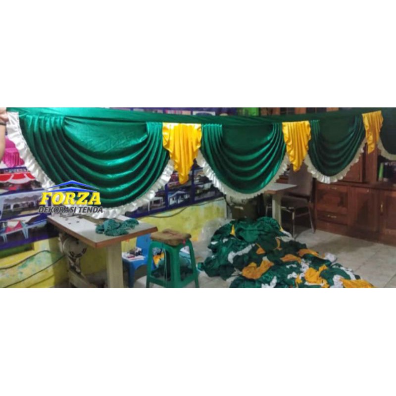 Sale Diskon Rumbai Tenda Pesta  Kualitas Terdepan - Forza Dekorasi Tenda