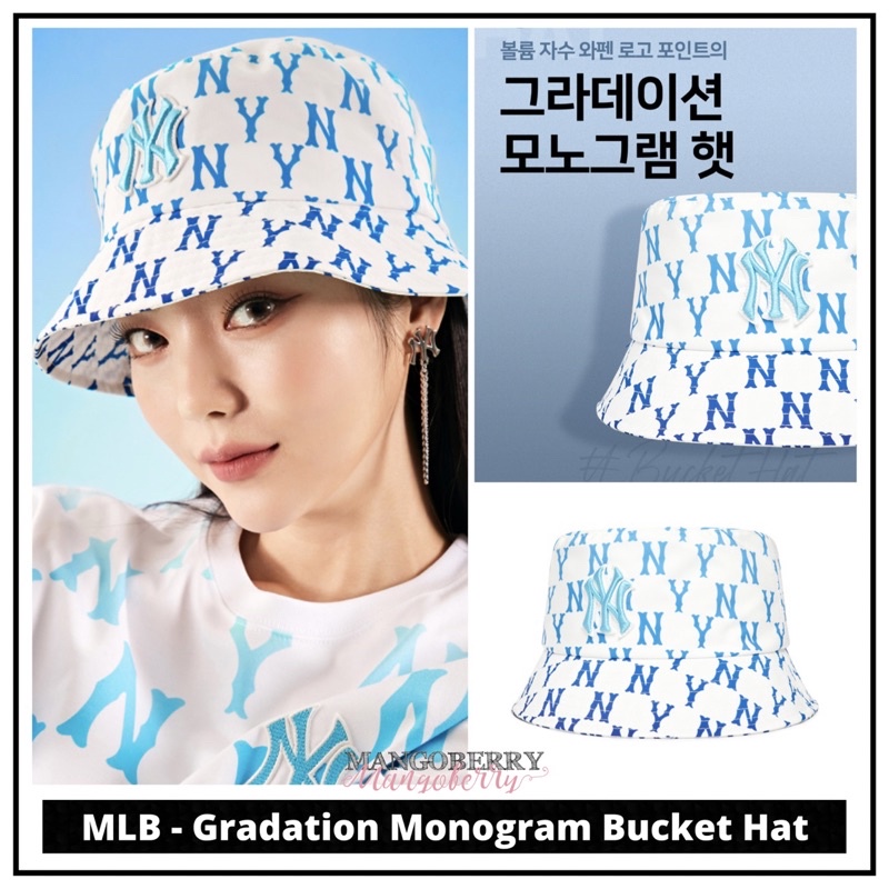 MLB - Gradation Monogram Bucket Hat (100% original)