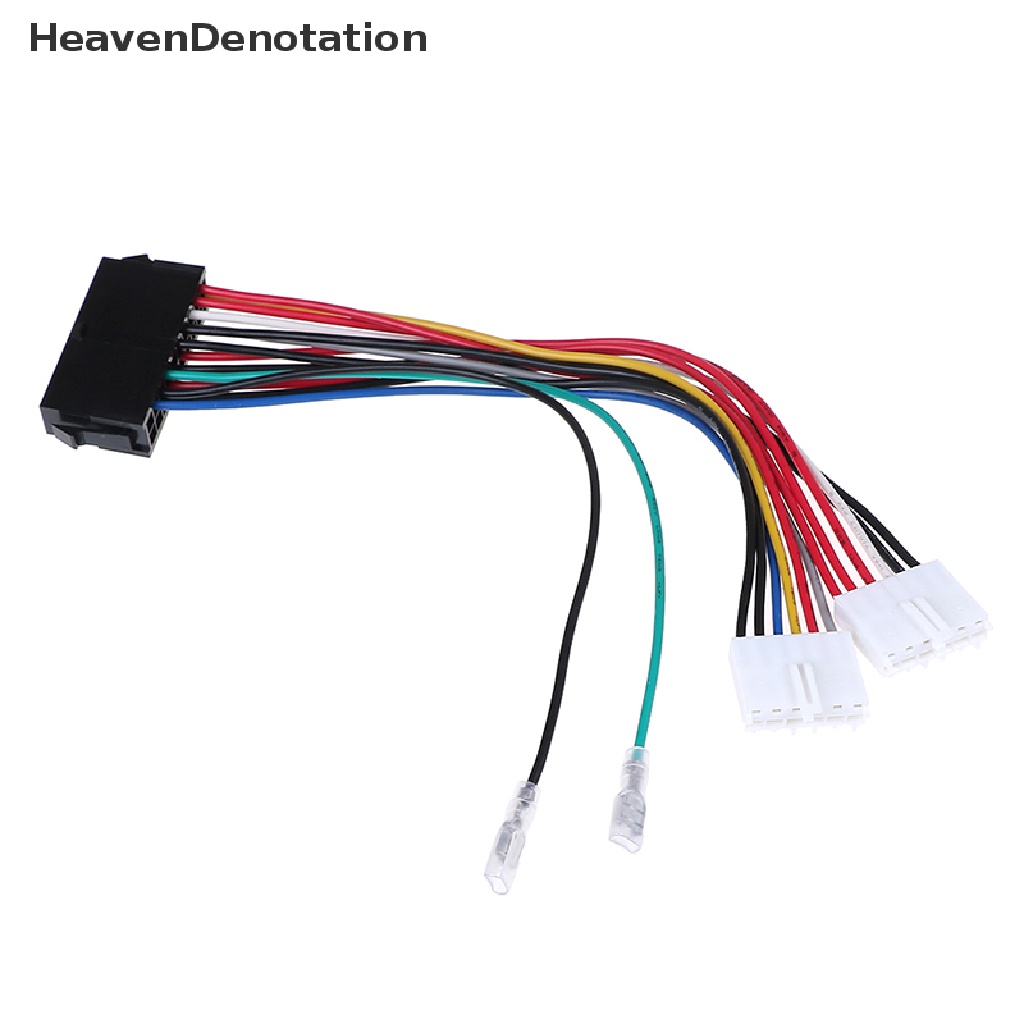 [HeavenDenotation] 20P ATX To 2 Port 6Pin AT PSU Converter Power Cable For Computer 286 386 486 586