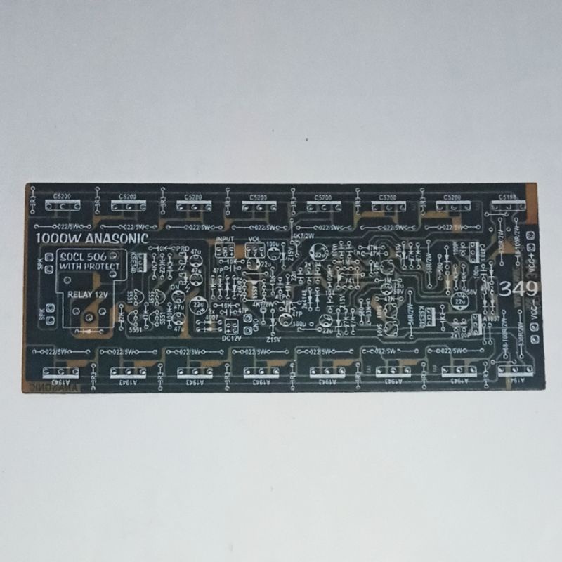 PCB PA SOCL 506 Input Balance 1000w Plus Protector Type 349