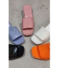 Pvc rubber heels no brand gucci look alike (36-41) BIG CUT