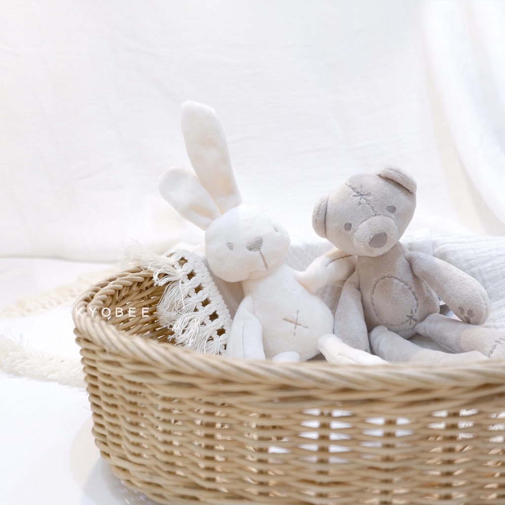 KYOBEE - Bunny & Bear - Mainan Bayi - Boneka Bayi