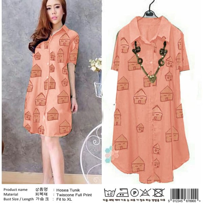 HOSIE TUNIK TWISTCONE IMPORT LEXOIR BAJU GROSIR TANAH ABANG