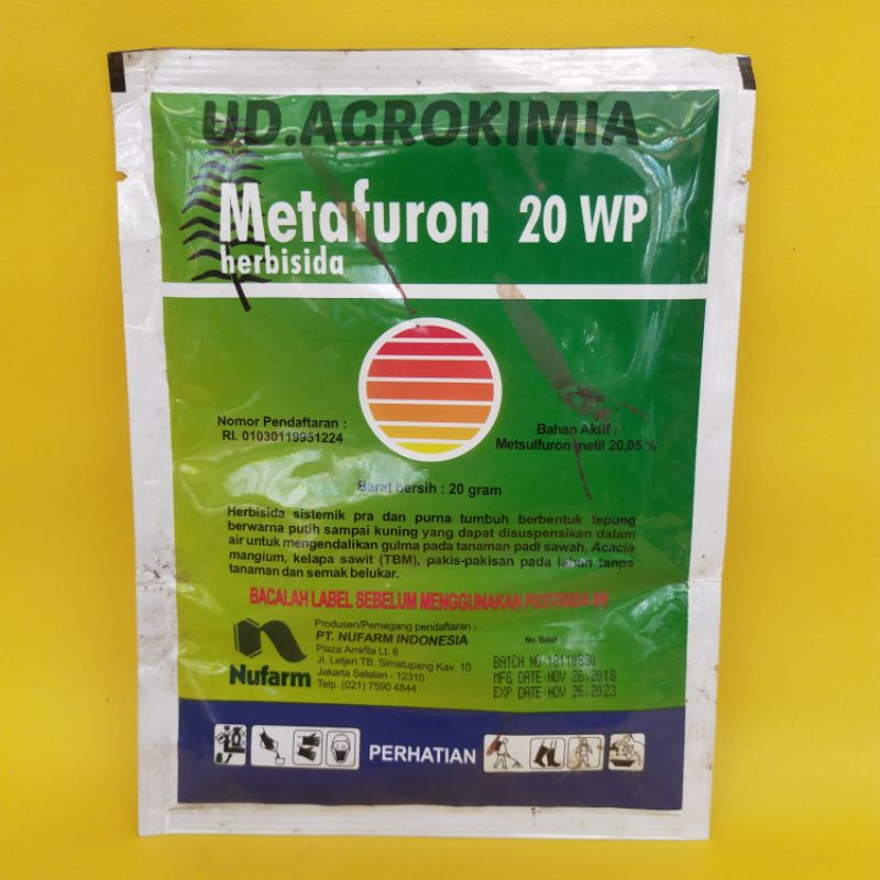 Herbisida METAFURON 20WP 20gram