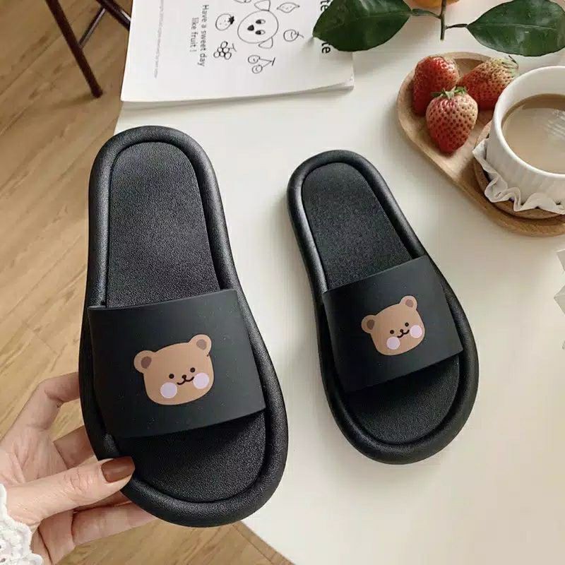 SANDAL WANITA SPON SELOP KARAKTER PANDA