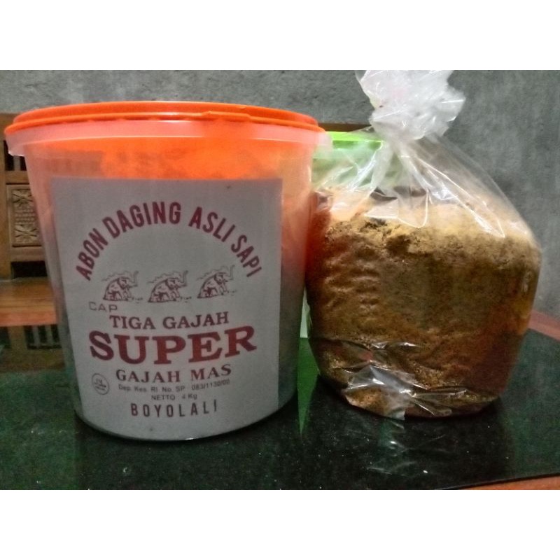 

abon sapi super kemasan 4kg