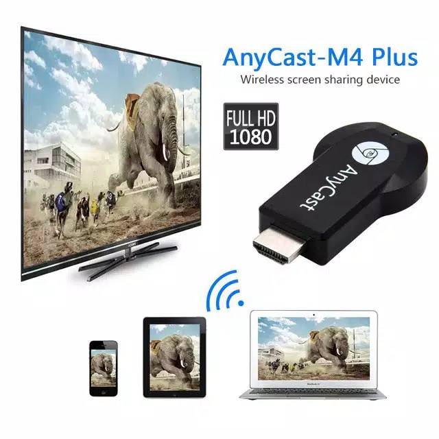 Dongle ANYCAST HDMI WIFI Display Wireless Konektor Hp Ke Tv