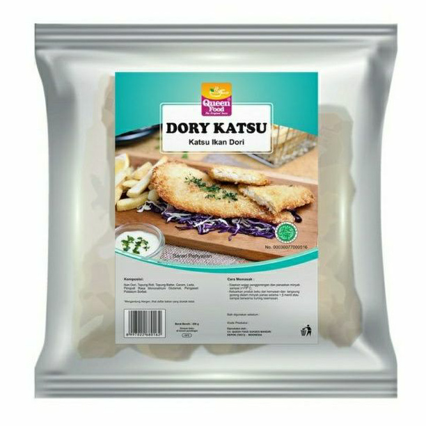

Dory katsu Queen Food 350gr fastfood instan ready to eat