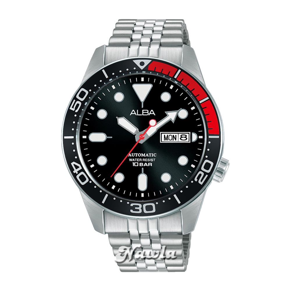 Alba Automatic AL4193X1 Coke Bezel - Jam Tangan Pria AL4193