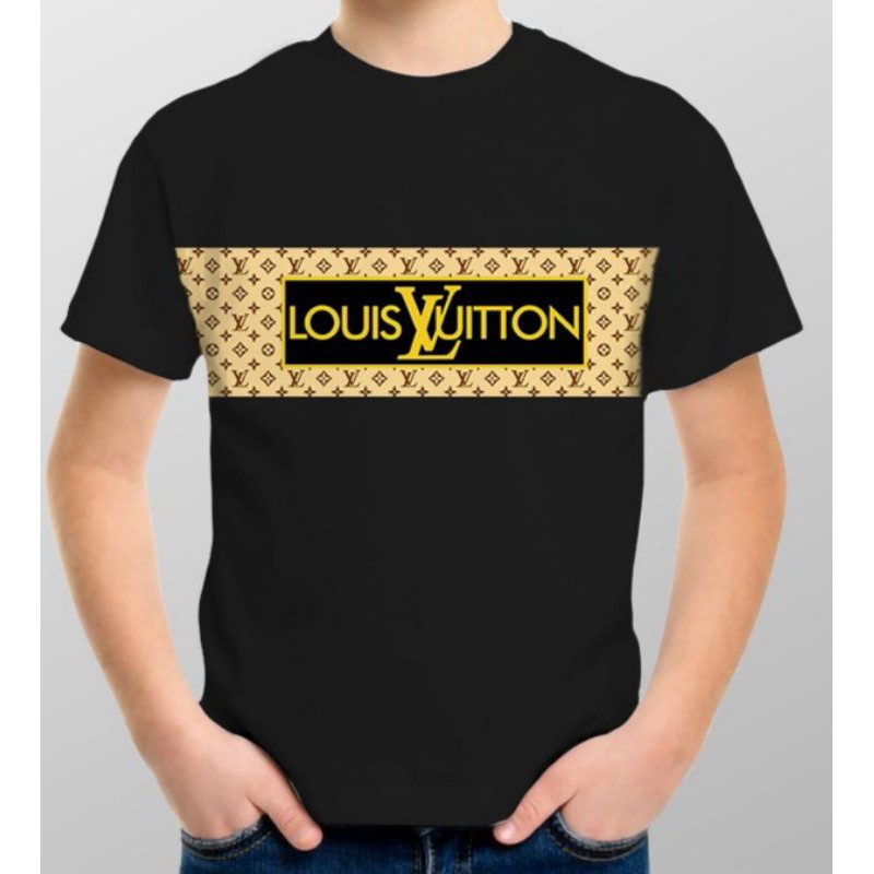 Baju anak laki laki perempuan gambar Luis Vuitton