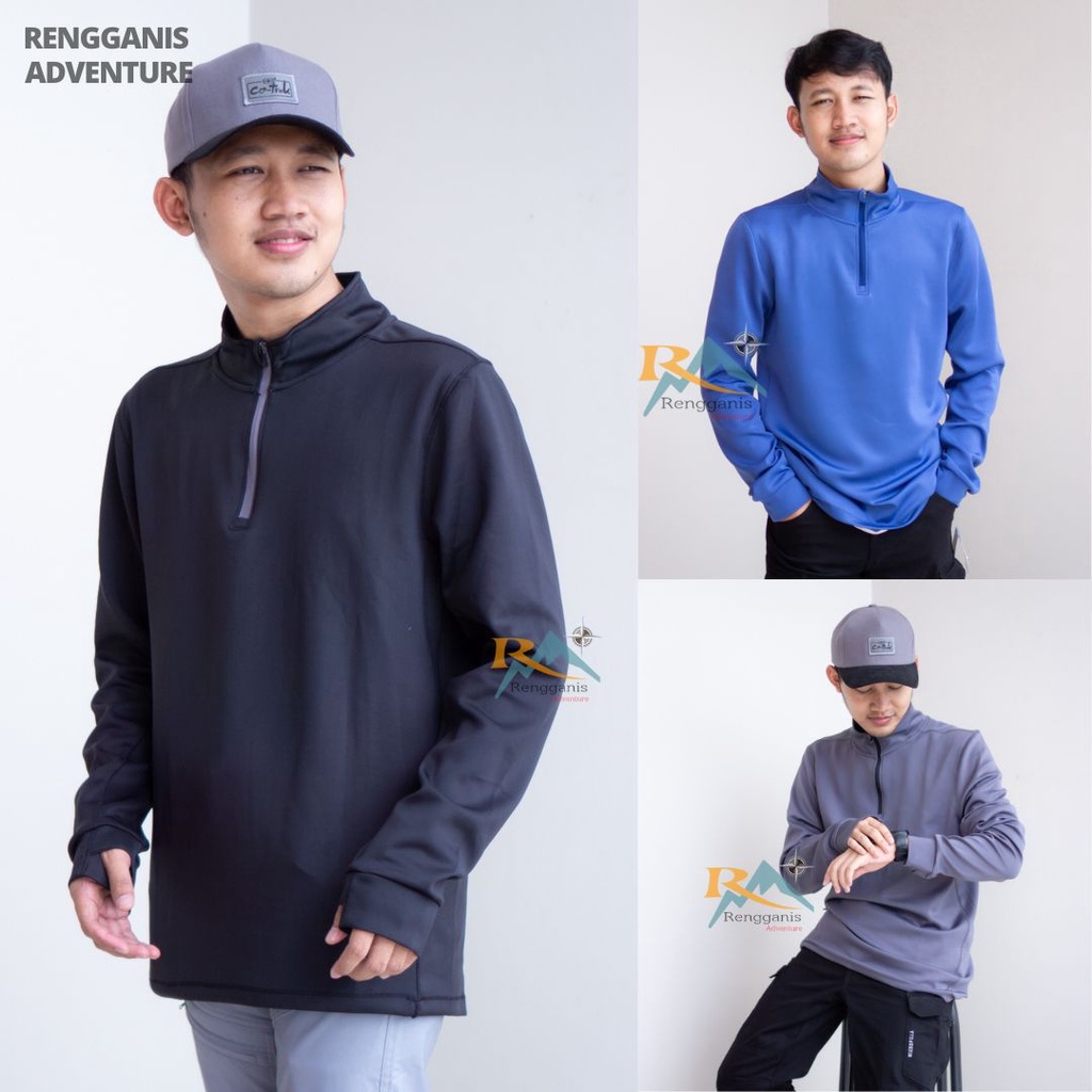 Jaket Olahraga Member's Mark Jacket Hiking Outdoor Jogging Manset Baju