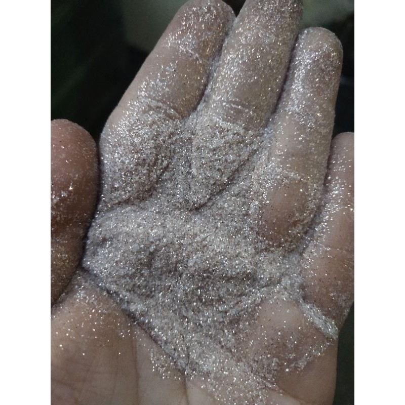 SERBUK GLITTER COKLAT SOFT 1 KG