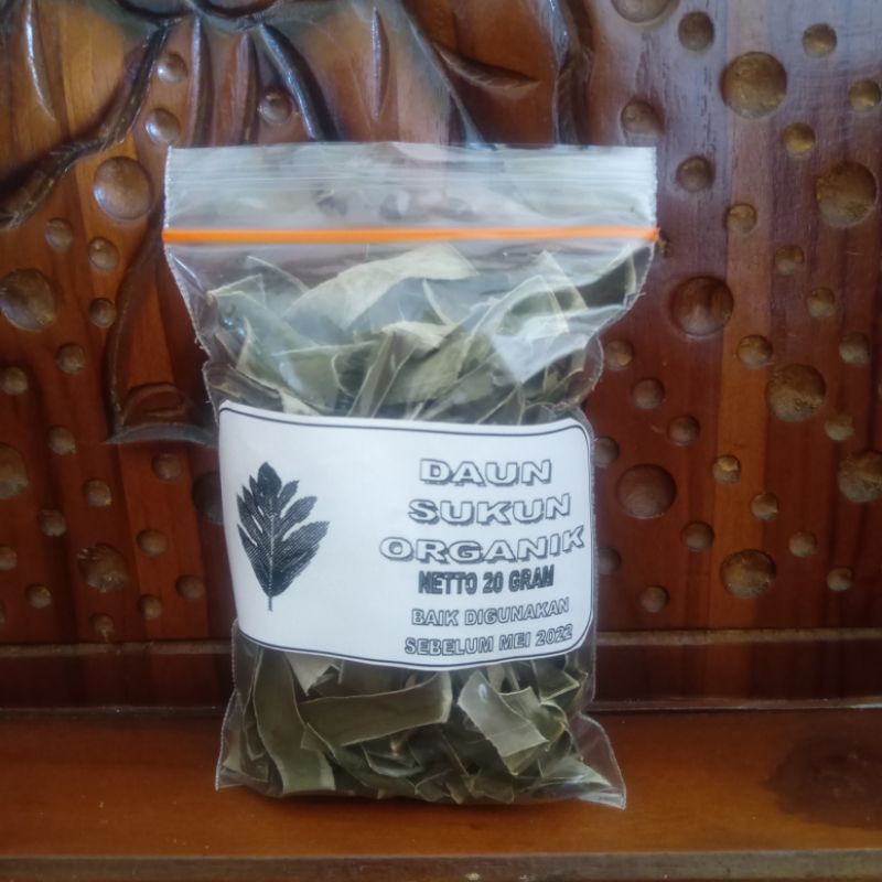 Daun Sukun Kering Organik 20 Gram Siap Seduh