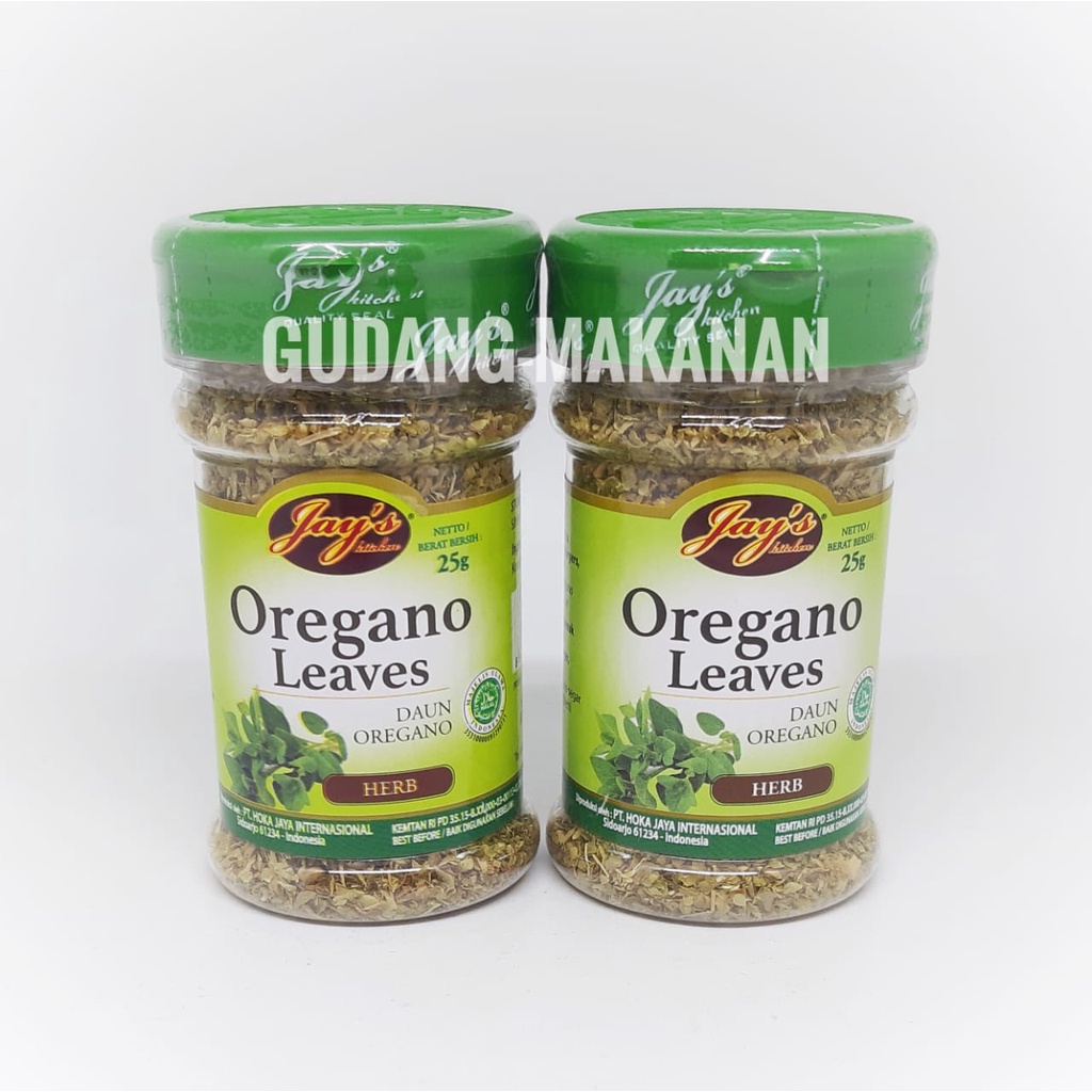 Daun Oregano Kering/Oregano Leaves 25gr Jay's