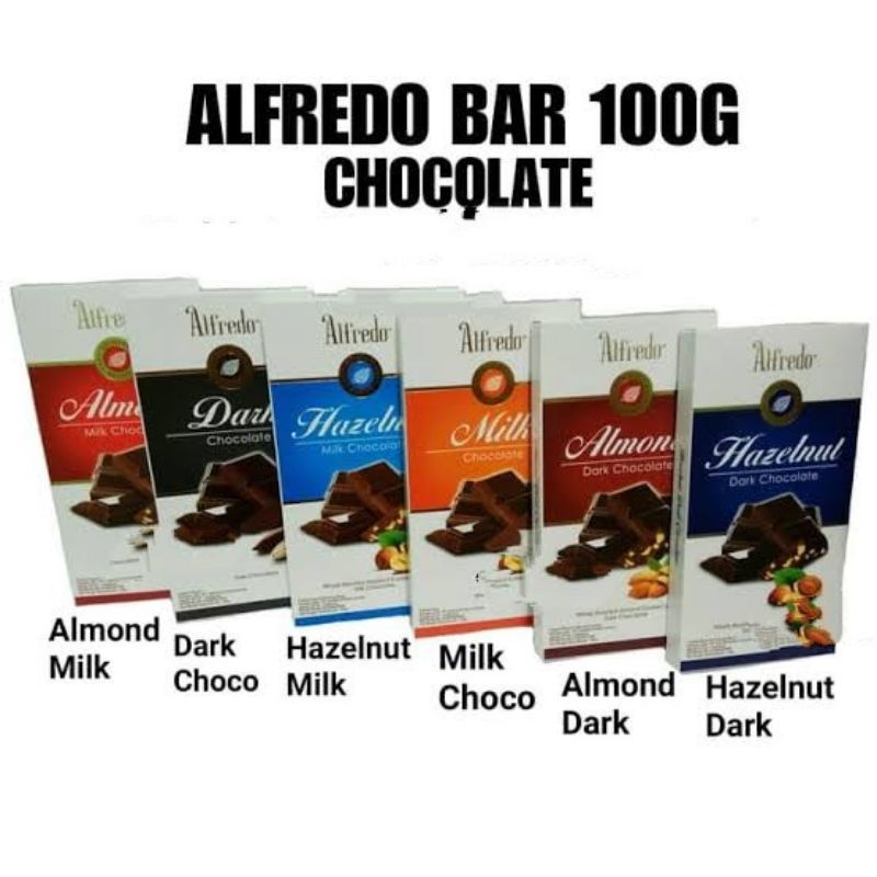 

Alfredo Bar chocolate imp malaysia 100gr