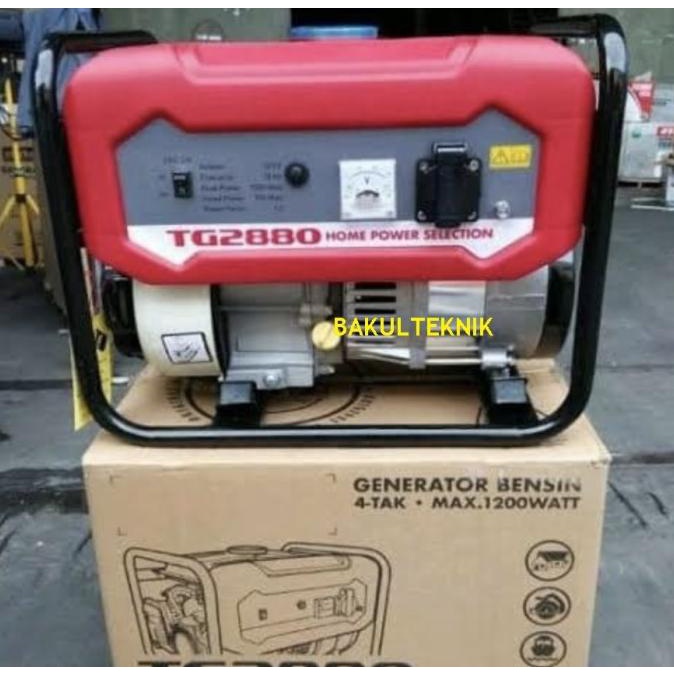 GENSET 1000 WAT 4TAK TIGER TG2880 GENSET TIGER TG2880 PROMO MURAH