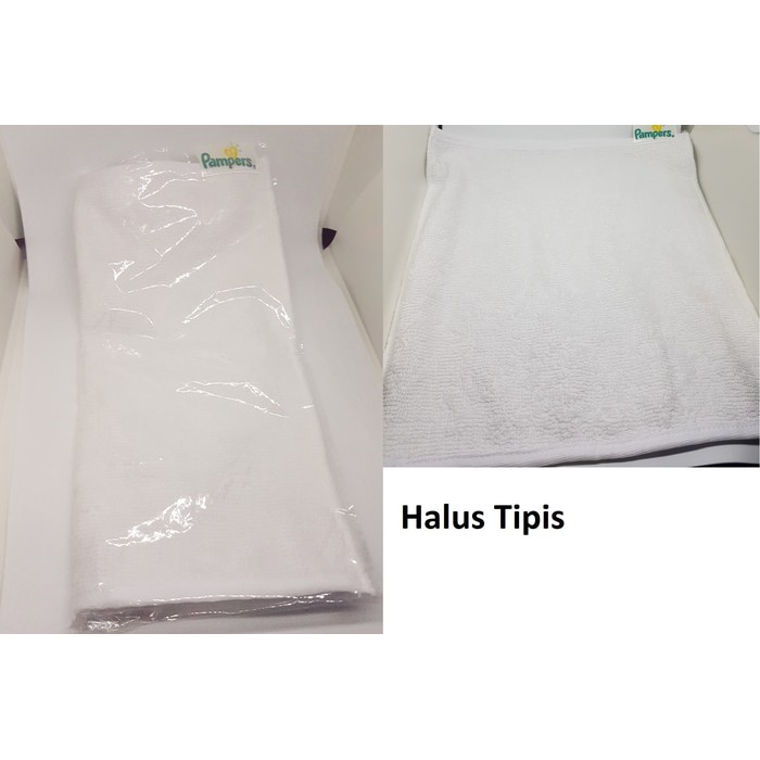 Handuk B Sport Muka Kecil Simple Travel Magic Towel Lap Putih Polos