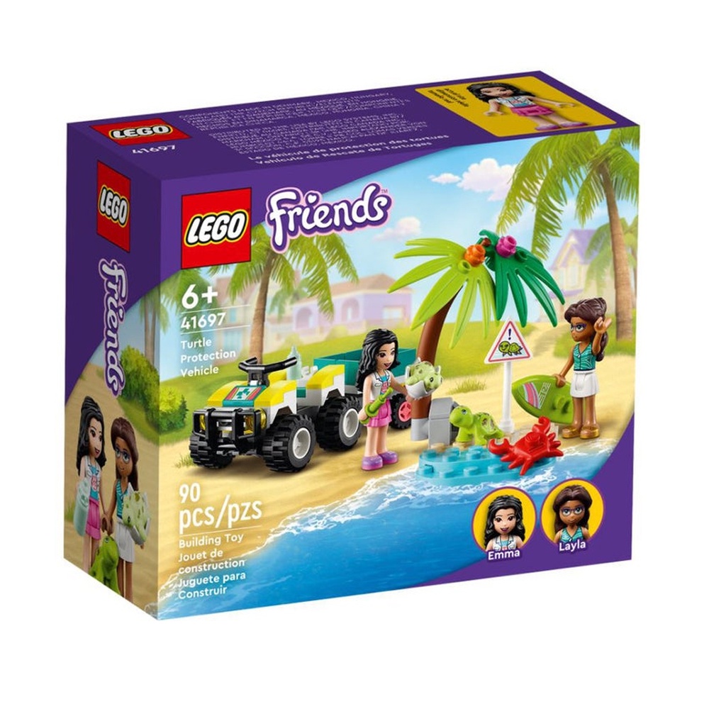 LEGO FRIENDS 41697 Turtle Protection Vehicle Mainan Anak Cewek