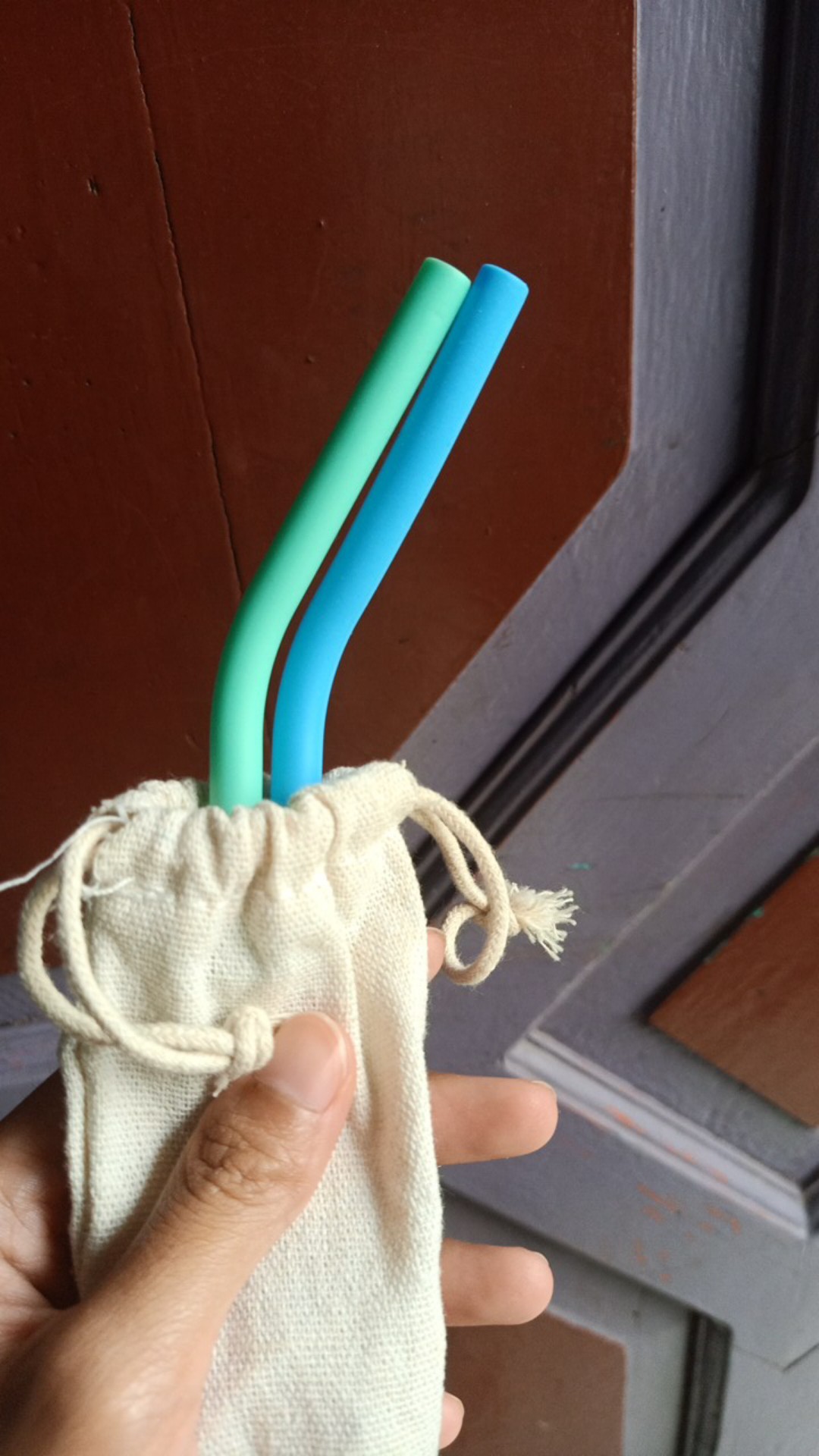 Lilac Sedotan Lipat / Foldable Silicone Straw