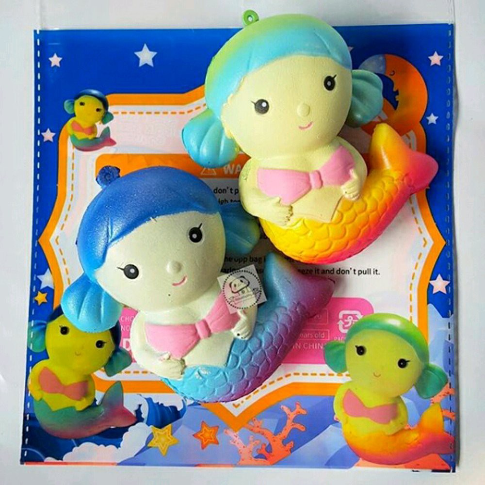 Promo Squishy Little Mermaid Licensed by Hkw dan Jvn Murah