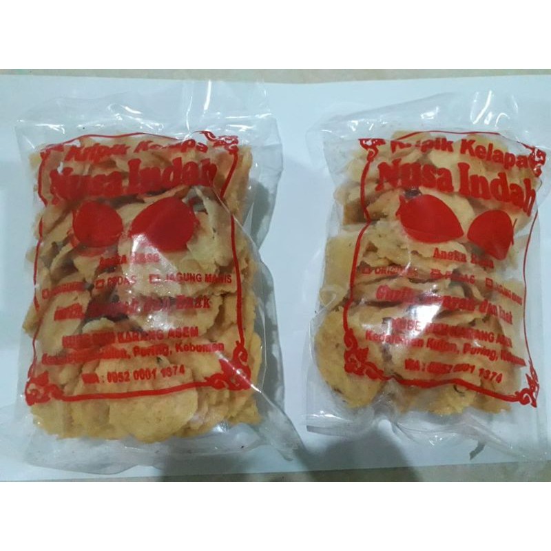 

keripik kelapa khas kebumen