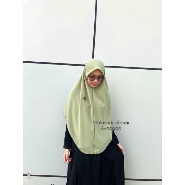 1 MALAYSIAN KHIMAR MATERIAL BABYDOLL ARMANY BY RURIHIJABSYARI-6