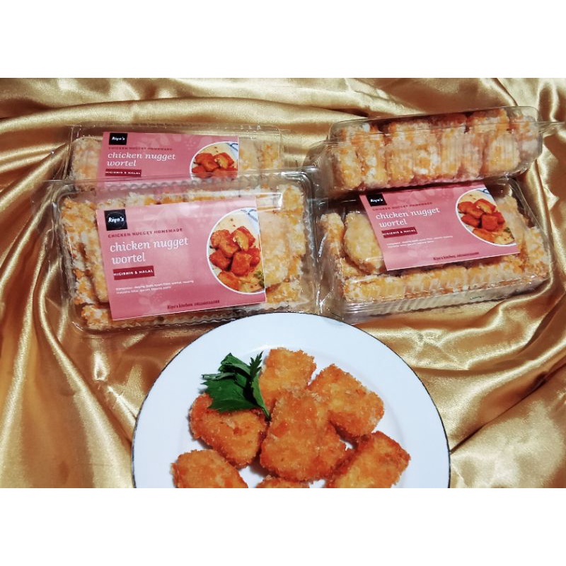 

kiyo's nugget ayam wortel homemade