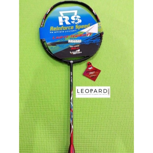 Raket Badminton RS Glide 72 Red Original / raket bulutangkis