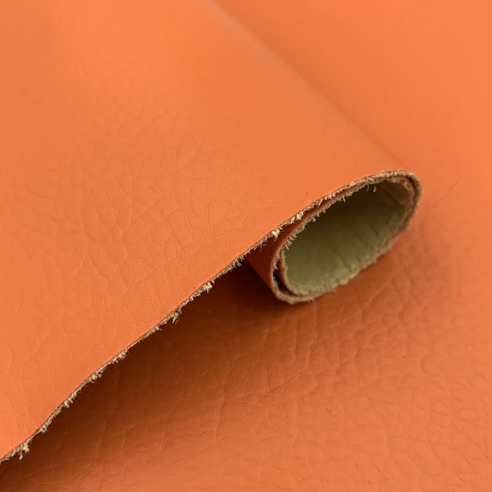 

stiker leather pesenan orange