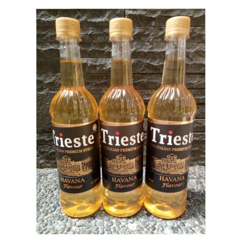 

Trieste Syrup Rasa Havana Flavor 650ml