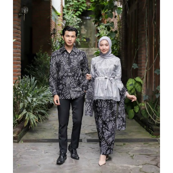 Maura Couple - Sania Ruffle Batik Couple ori Ndoro jowi DNT Garansi Termurah Shopee - Couple NAFISA