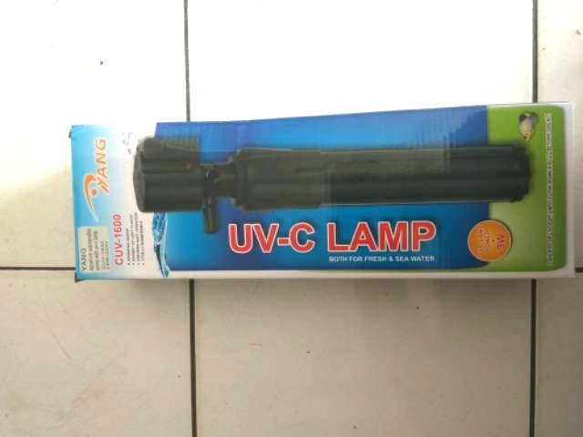 YANG UVC 1600 CUV| Pompa Mesin Filter dengan Timer Control dan Lampu UVC