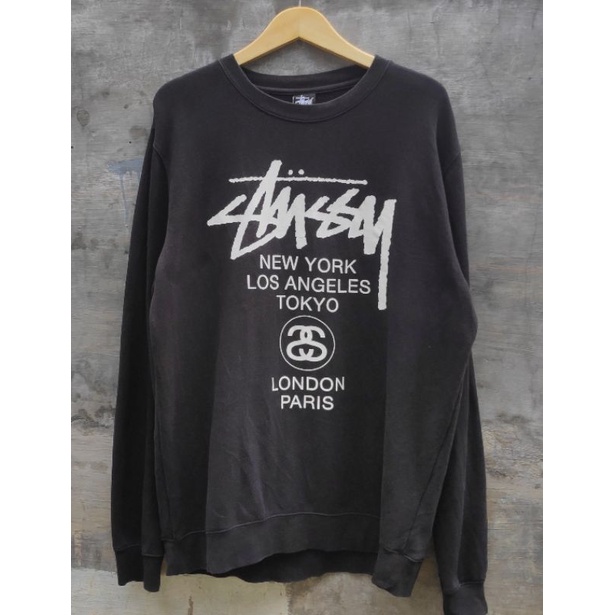 crewneck stussy second