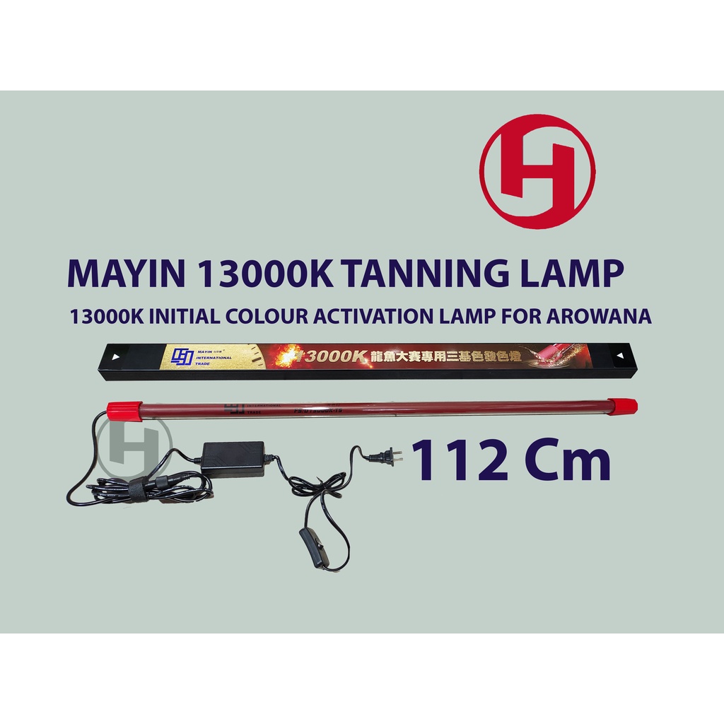 LAMPU TANNING SUBMERSIBLE T5 MAYIN 13000K AQUARIUM 112 CM IKAN ARWANA