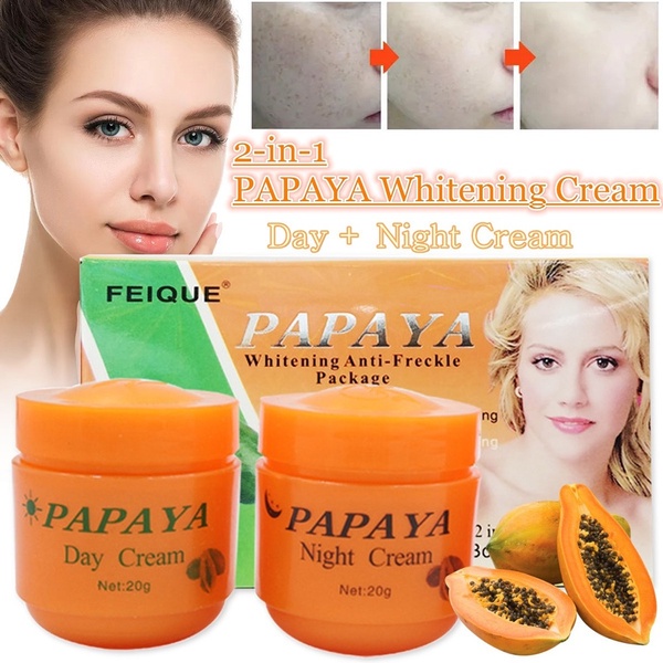 CS1 Papaya Brightening Treatmen Cream Day &amp; Night Cream | Paket Cream Papaya by Mamaya COD
