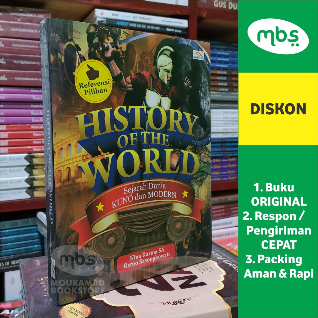 Jual BUKU HISTORY OF THE WORLD - Sejarah Dunia Kuno Dan Modern | Shopee ...