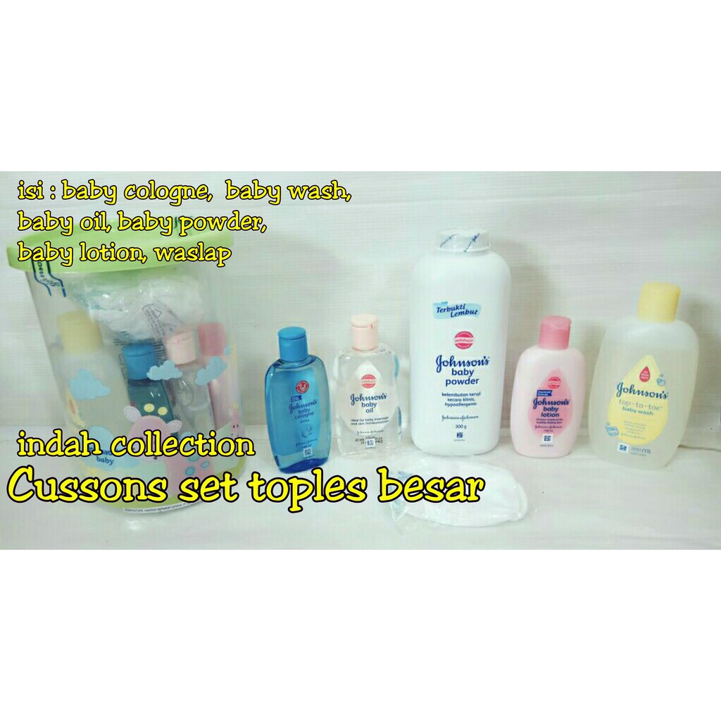 Johnson's baby set toples kado bayi murah berkualitas