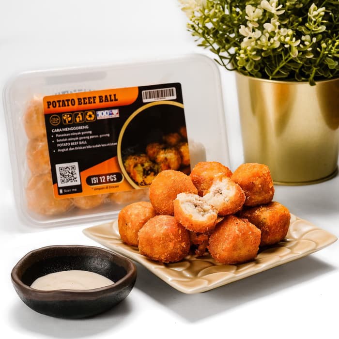 

Potato Beef Ball isi 15