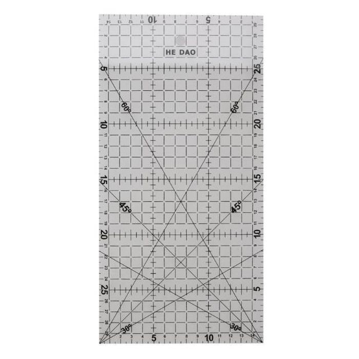 

Dijual Penggaris Patchwork Ruler Quilting Tools High Grade Acrylic Material Promo