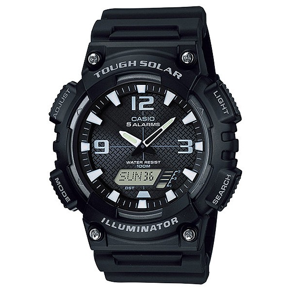 Jam Tangan Casio AQ-S810W-1AV tenaga surya